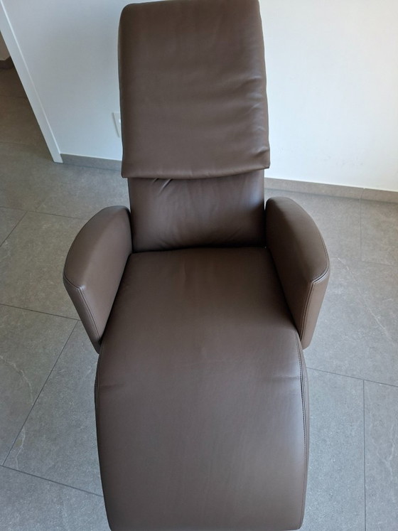 Fauteuil inclinable en cuir Durlet Aston – Design par Anita Schmidt – Fauteuils d'appoint, Leather (photo 11 of 15)