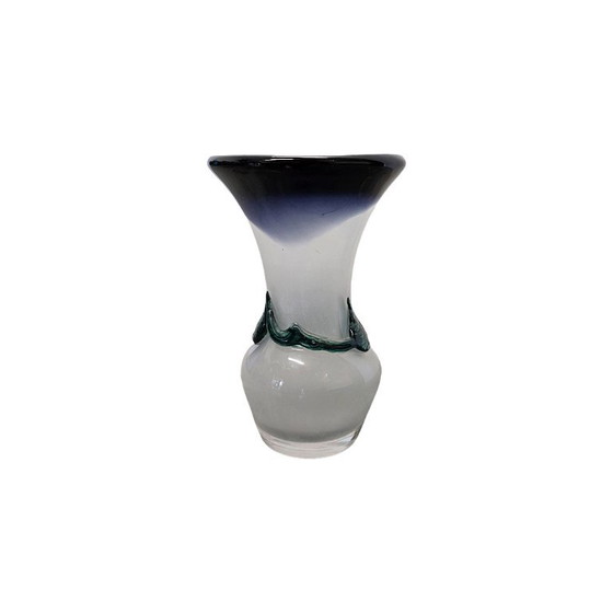 Vaso design Val St. Lambert Studio Cristal, anni '90 – Val Saint Lambert, Vasi, Vetro (photo 4 of 7)