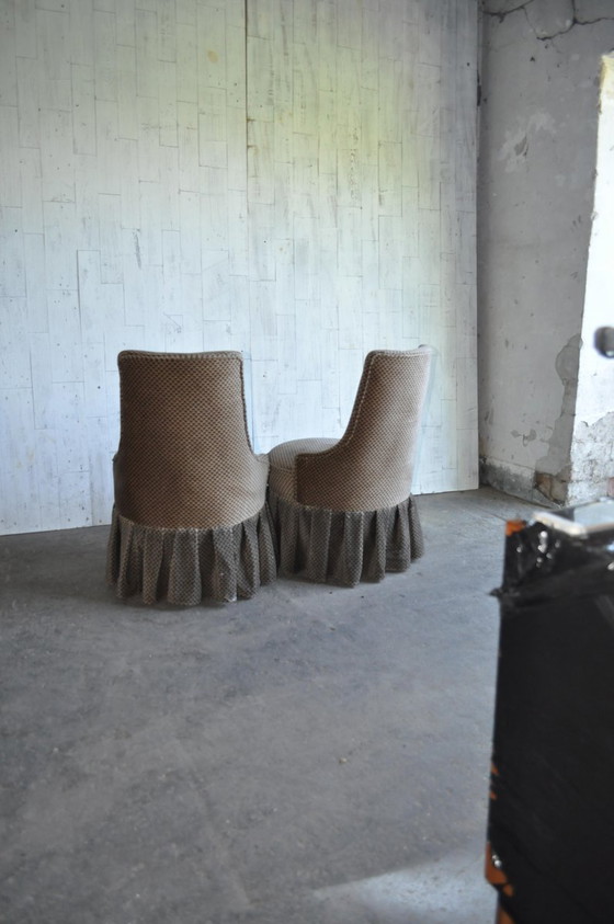 Poltrona Lounge Mid-Century, anni '50 – Poltrone, Legno, Mid Century Modern (photo 7 of 7)