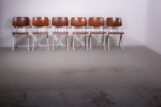 Image 1 of 12 sedie S16 di Galvanitas. Circa 1970.