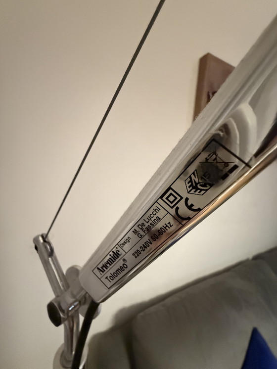 Image 1 of Artemide Tolomeo Mega Terra Ø 42 raso – dimmer – condizioni perfette