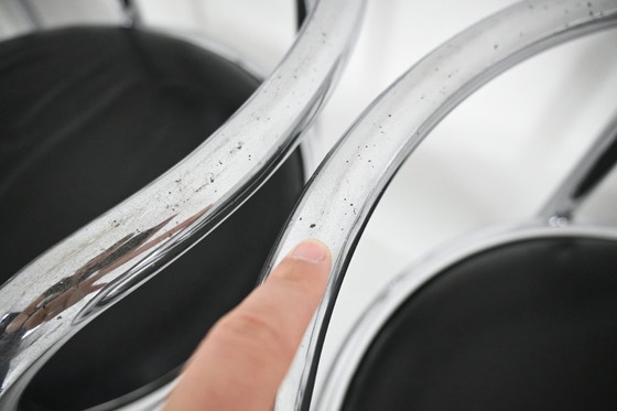 Image 1 of "Locus Solus" Chairs by Gae Aulenti for Poltronova, 1960s, set of 6