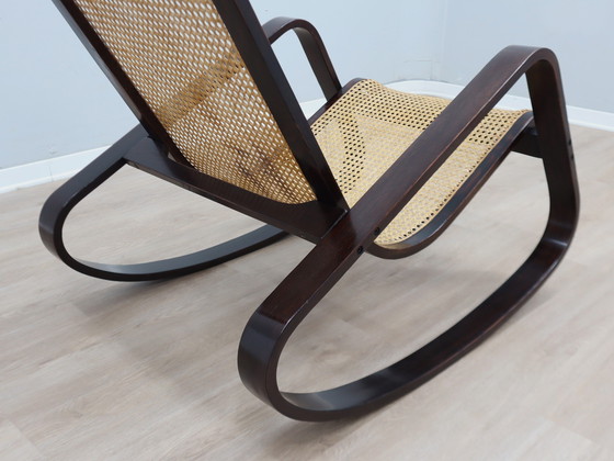 Image 1 of Vintage "Dondolo" Rocking Chair Luigi Crassevig 1970s