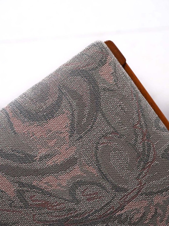 Image 1 of Juego de 4 sillas escandinavas de teca de los años 60 con tapicería original