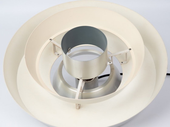 Deense Vintage Nova Hanglamp van Jo Hammerborg, Fog Og Morup, 1963 – Fog & Mørup, Hanglampen, Aluminium (photo 11 of 12)