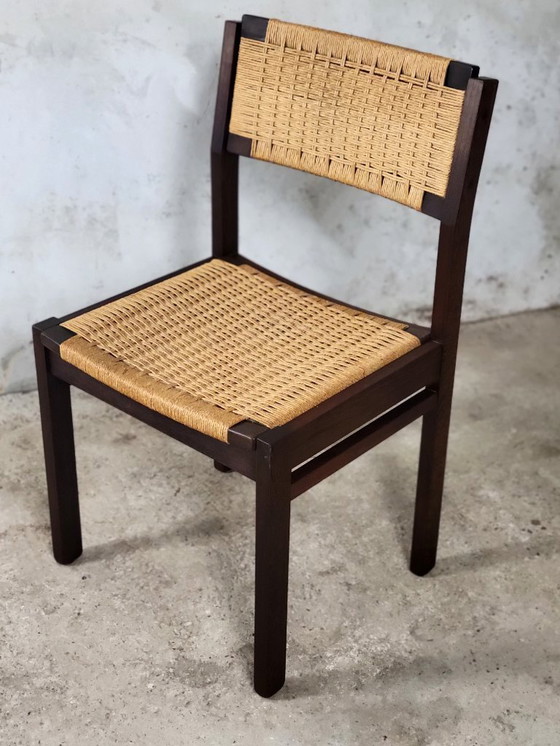 Image 1 of Vintage Wenge dining set by Arnold Merckx for Fristho