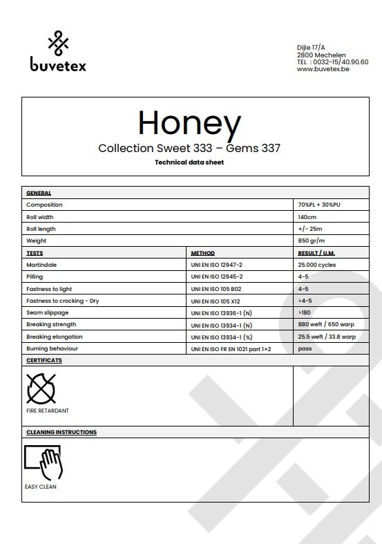 Image 1 of Table de salle à manger RB Collection Mascha 280x110 avec chaise de salle à manger Middelbug (ensemble de 4)