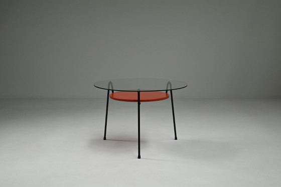 Image 1 of 535 “Mug” table by Wim Rietveld for Gispen, 1950s The Netherlands.