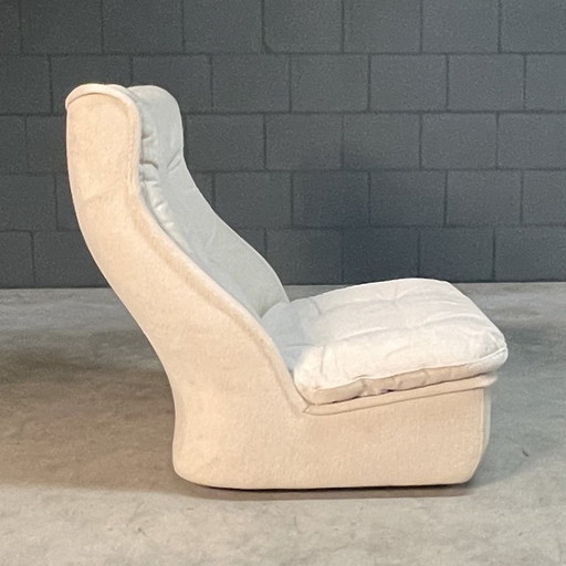 Poltrone lounge “Orchidée” – Michel Cadestin – Airborne – anni '60 – fauteuils, Textile (photo 2 of 11)