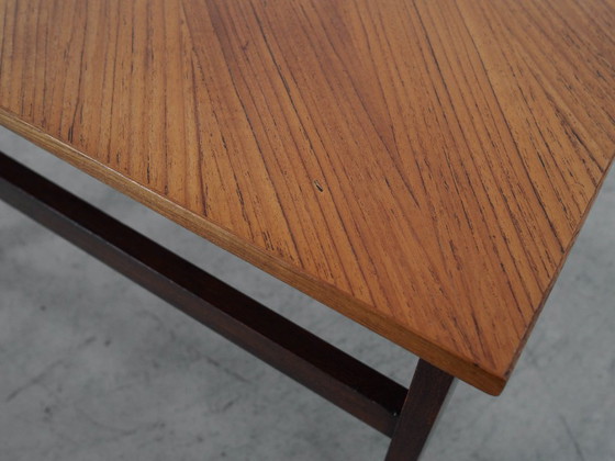 Image 1 of Table basse en acajou, design danois, années 1970, fabriquée au Danemark