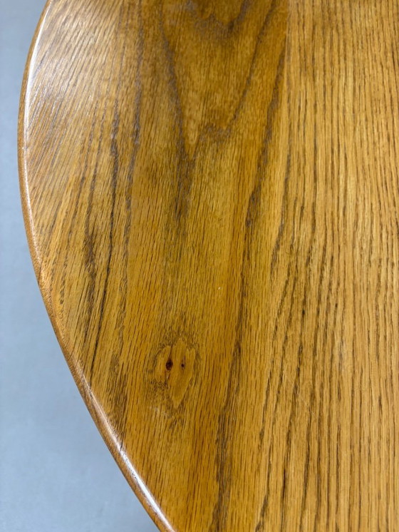 Image 1 of Round Oak Massif Brutalist Coffee Table