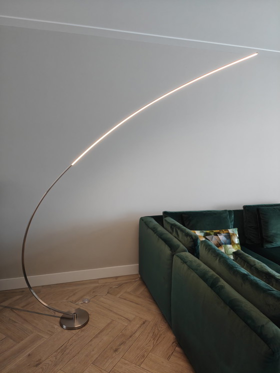 Image 1 of Design RVS led vloerlamp