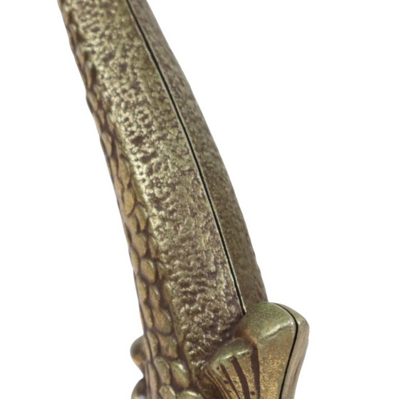 Posacenere da terra Mid Century Delfino mitico Francia 48cm – Oggetti decorativi, Marble, Brass (photo 12 of 14)