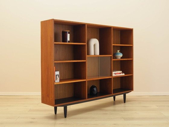 Image 1 of Teak bookcase, Danish design, 1970s, made in Denmark