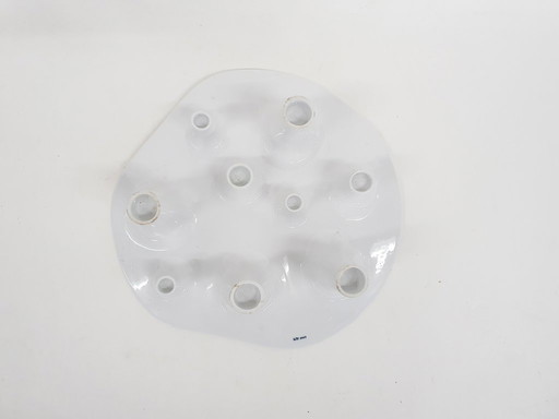 Fruit and Fire candle holder and fruit bowl by Willem Noyons, The Netherlands 2003