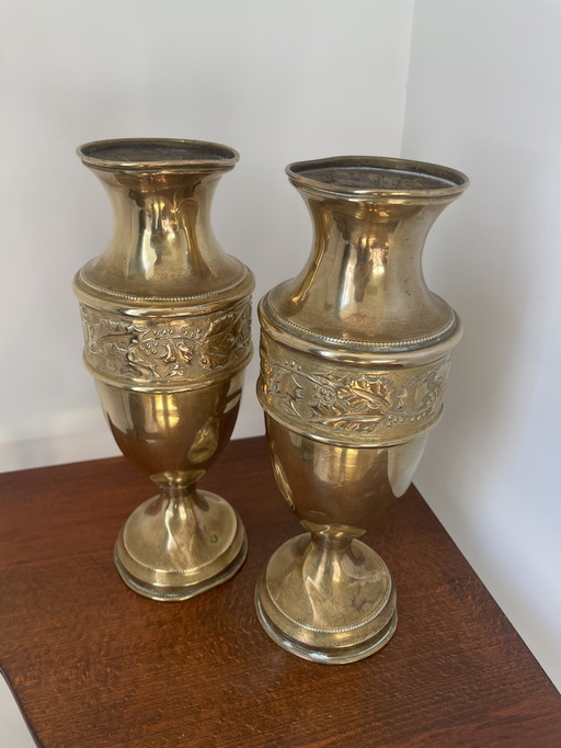 Paar Deense Art Deco vazen 1920