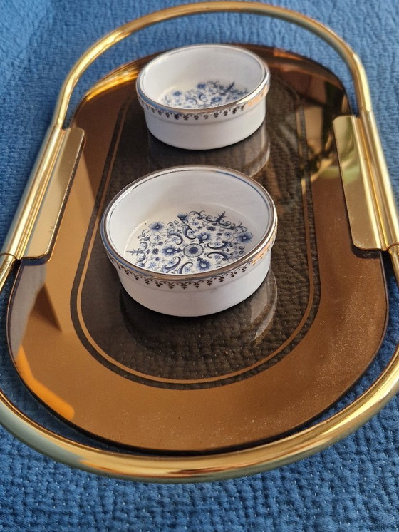 Image 1 of Vassoio ovale di Umberto Mascagni, anni '70