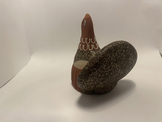 Peacock design 1963 by Thomas Hellstrom Nittsjo ceramics Sweden – Nittsjö, Decorative Objects (photo 3 of 5)