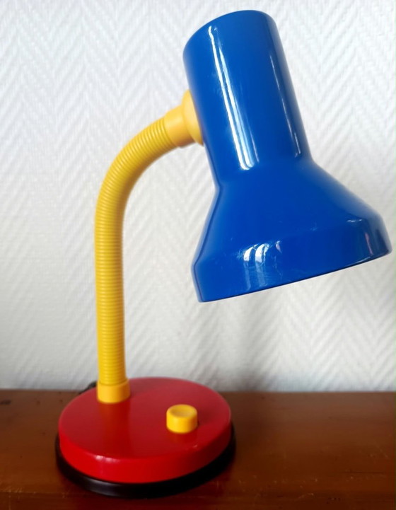 Lampada da scrivania vintage stile Memphis – Lampade da tavolo, Metallo (photo 9 of 10)