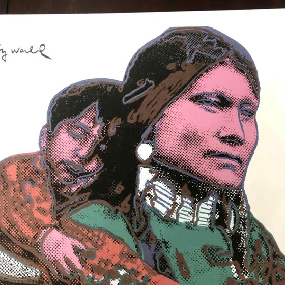 1990s After Andy Warhol "Mother and Child" Lithograph – Lithographs & prints, Paper (photo 9 of 11)