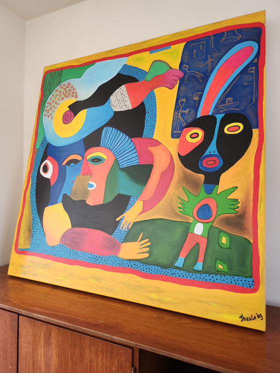 Image 1 of 1x Modern Art 100cmx100cm