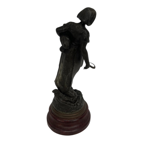 Image 1 of Bronzeskulptur mit dem Titel „Moissonneuse“ – Charles Ruchot