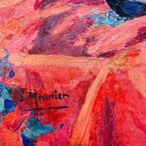 Image 1 of Simone Marie Meunier (Parigi 1890-1969) Olio su tela.