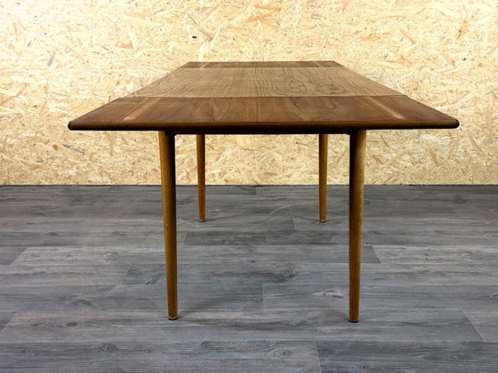 Image 1 of 1960s/70s Teak Dining Table, Danish Modern Design, Denmark