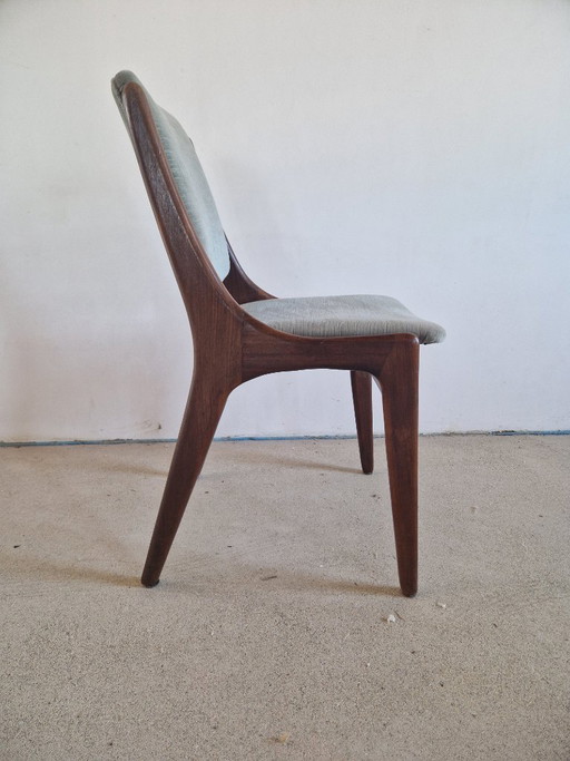 4 sillas de comedor Louis Van Teeffelen – eetkamerstoelen, Textile, Velvet (photo 2 of 5)