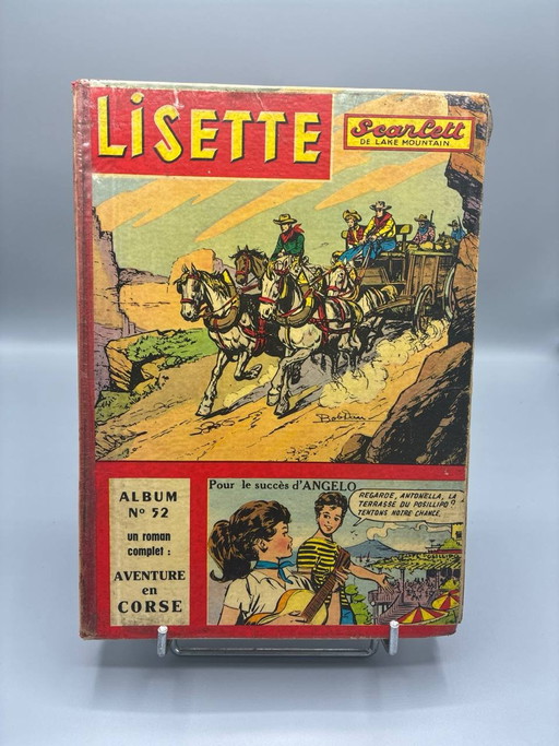 Lisette Banding nr. 40 tot 53 – oktober-december 1961 – opbergkast, Canvas