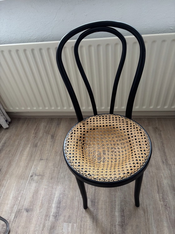 Thonet chair No. 18, Dining chairs, Wood, Rattan, Black (photo 3 of 5)