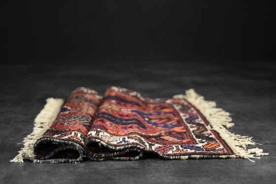 Image 1 of Tappeto Hamadan mediorientale vintage tessuto a mano, anni '60