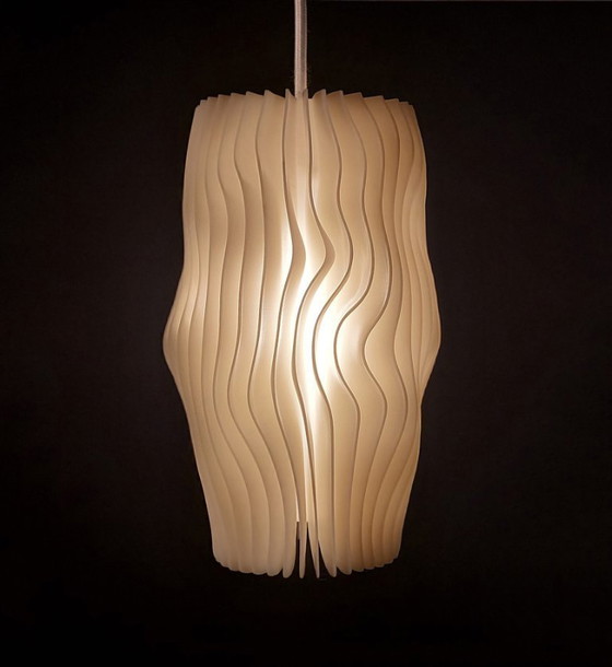 Image 1 of Morandi® 'Lamella' Lampe suspendue Blanc