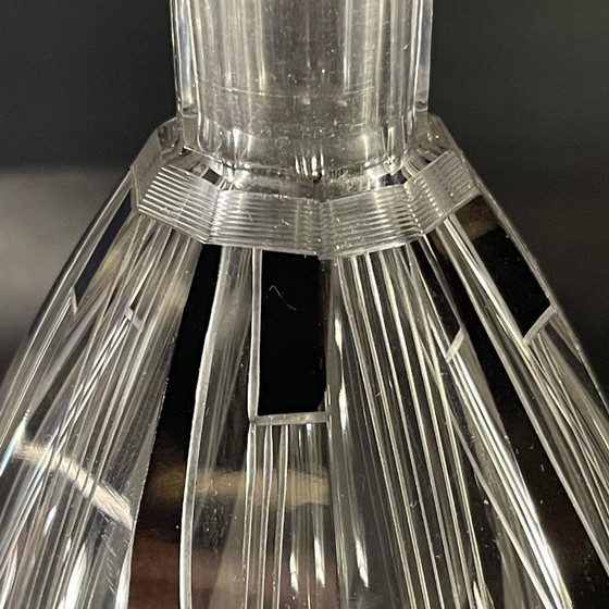 Liqueur Service in Cut Doubled Crystal by Karl Palda, 1930s, Set of 8 – Glass & Decanter, Glass, Art Deco (photo 3 of 12)