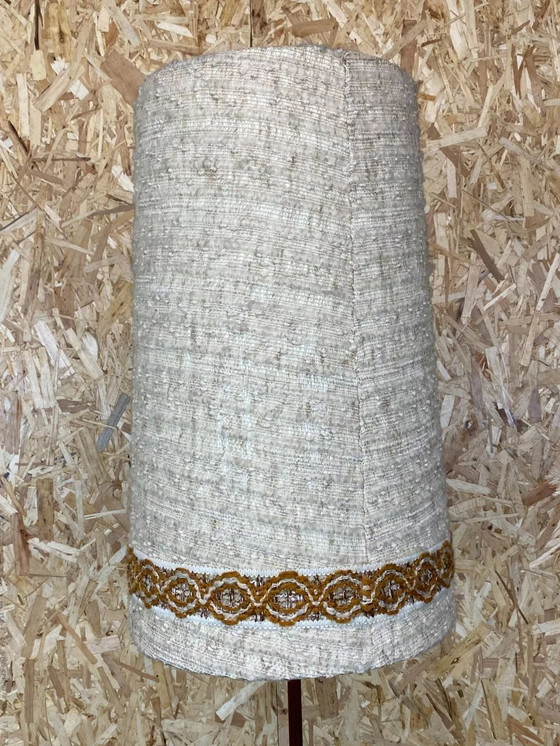 Image 1 of Lámpara de pie de los años 60 y 70 en teca con diseño de la era espacial.