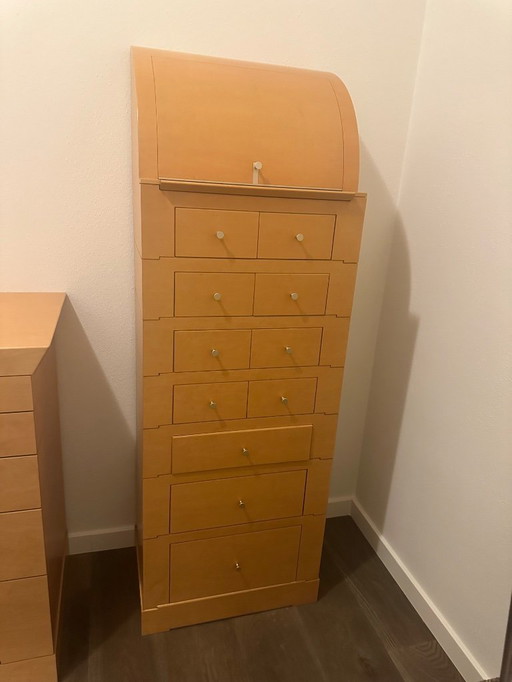 Exclusive Giorgetti cabinets designed by Chi Wing Lo – secretary and chest of drawers