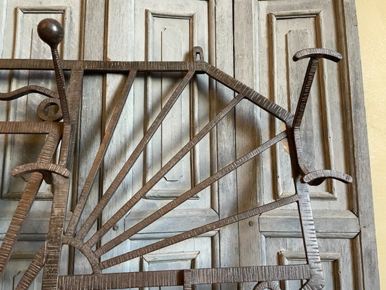 Image 1 of Wandgarderobe, Art-déco-Stil, 1930er Jahre, Französisch