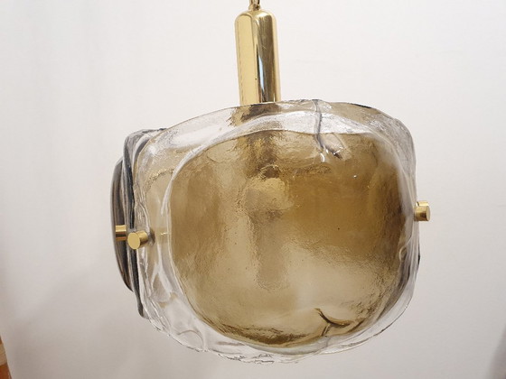 Image 1 of Kaiser Leuchten Murano Mazzega Lustre En Verre Années 1970