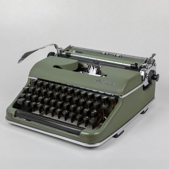 Image 1 of Olympia deluxe SM3 Typewriter, 1950s