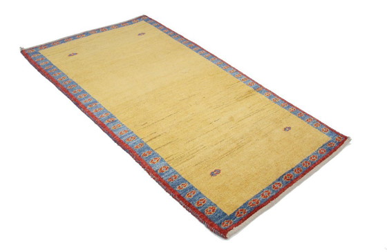 Image 1 of Original Persian carpet Gabbeh Ghashghai oriental carpet 200 cm x 106 cm old natural