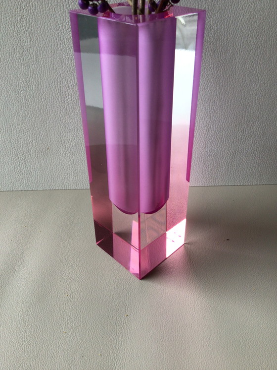 Image 1 of 3-D-Plexiglas-Vase