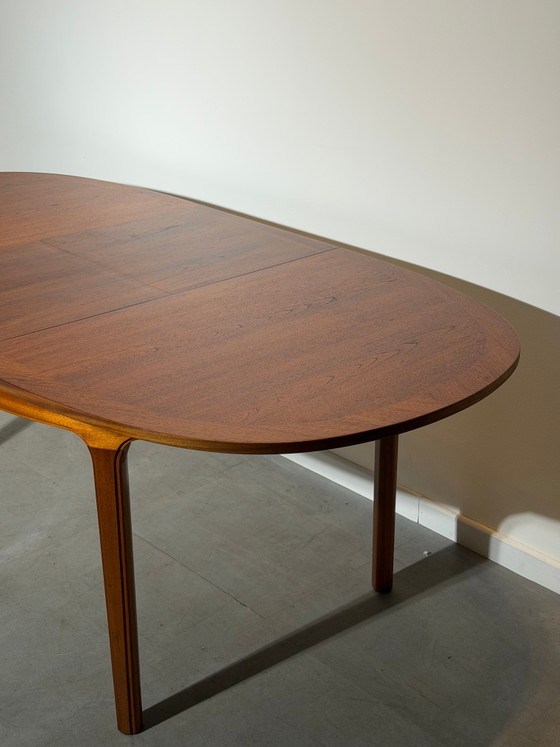 Image 1 of Nathan Extendable Oval Dining Table in Teak