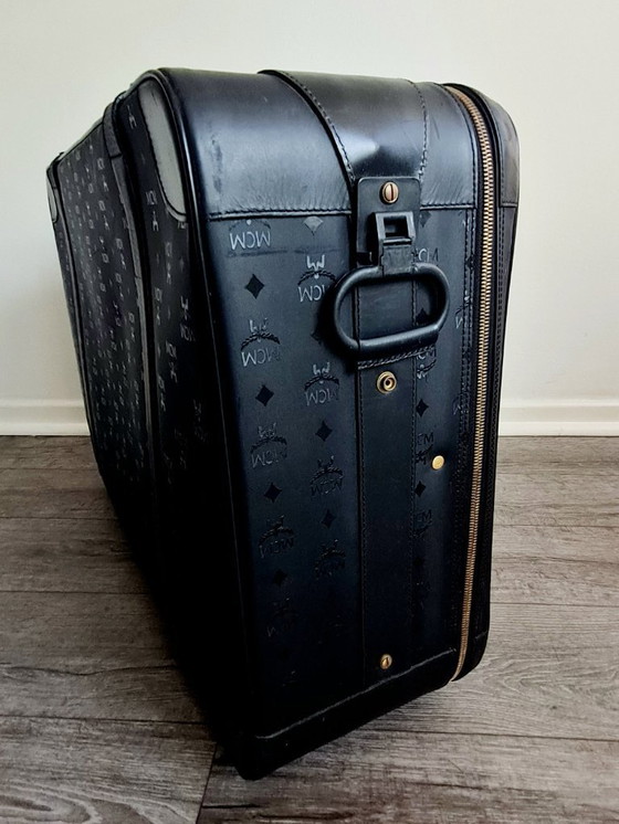 Image 1 of MCM Monogramm Koffer Design Michael Cromer München schwarz