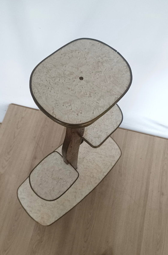Image 1 of Fifties plant table with four tiers