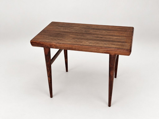 Tavolino in palissandro di Johannes Andersen, CFC Silkeborg, Danimarca, anni '60 – Tavolini, Legno (photo 8 of 20)