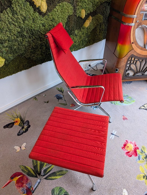 Vitra EA 124 + EA 125 Lounge | Charles & Ray Eames – Verstellbarer relaxsessel, Aluminium (photo 2 of 14)