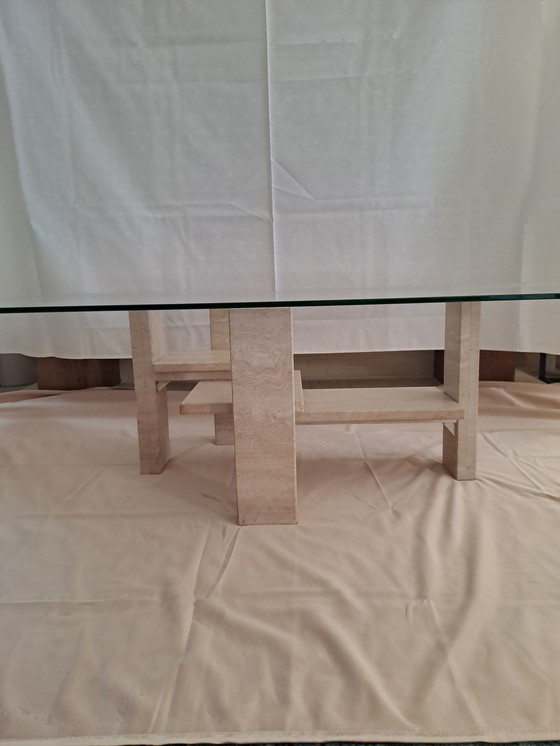 Image 1 of Willy Ballez seventies travertine