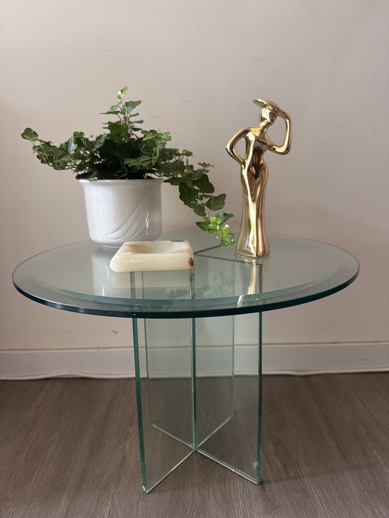 Image 1 of Tavolino da caffè in vetro di metà secolo