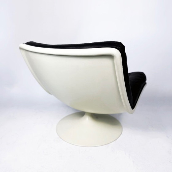 Image 1 of Artifort F976 draaibare loungestoel van Geoffrey Harcourt - eind jaren 60 - jaren 70