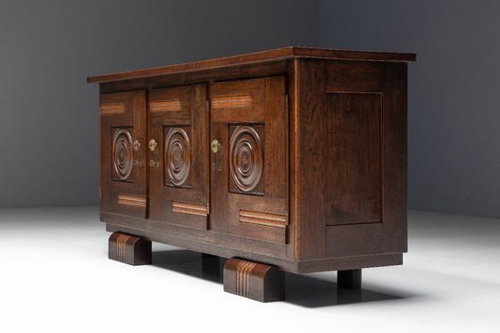 Image 1 of Buffet Art Déco de Charles Dudouyt, France, années 1940